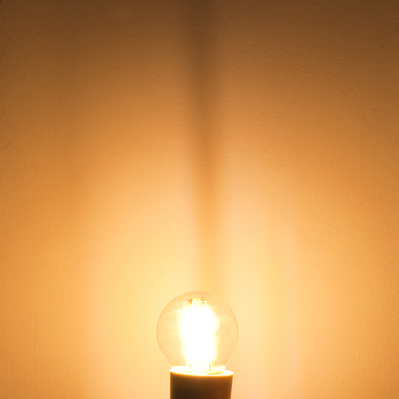G16 E26/E27 4W LED Vintage Antique Filament Light Bulb, 40W Equivalent, 4-Pack, AC100-130V or 220-240V G16 E26/E27 4W LED Vintage Antique Filament Light Bulb, 40W Equivalent, 4-Pack, AC100-130V or 220-240V